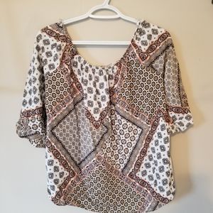 Off the shoulder shirt